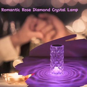 Diamond LED Crystal Lamp